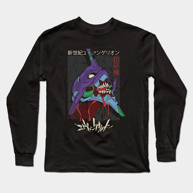 evangelion Long Sleeve T-Shirt by Demonstore